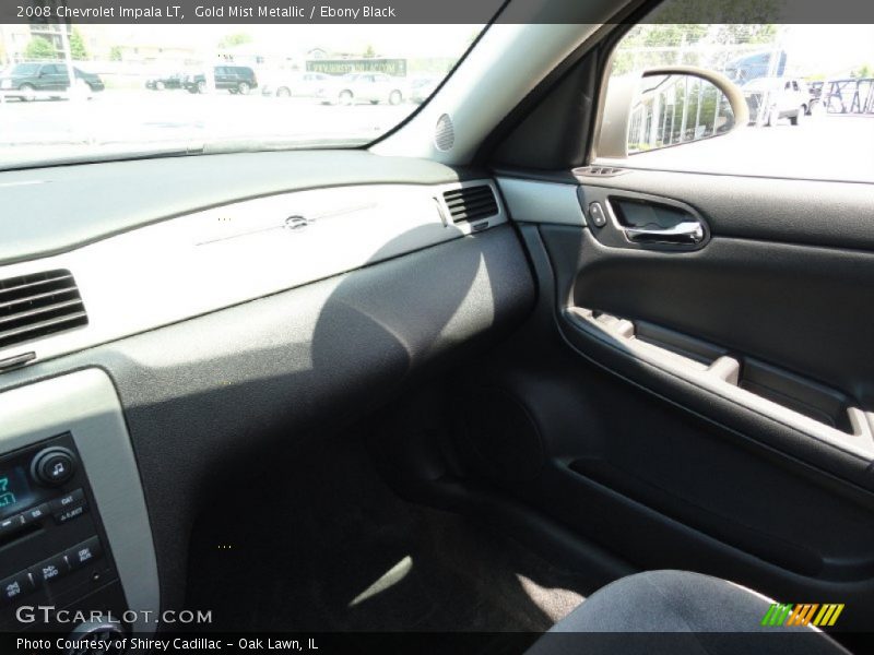 Gold Mist Metallic / Ebony Black 2008 Chevrolet Impala LT