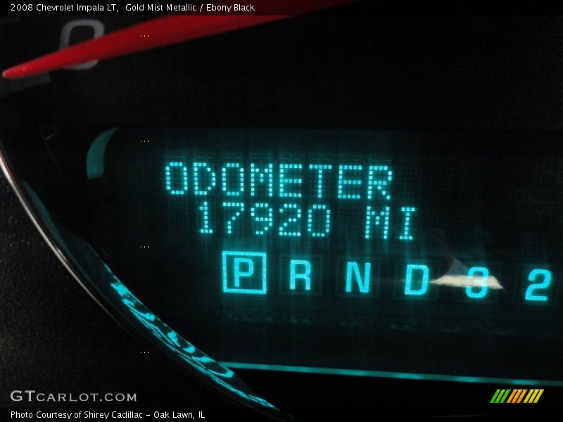 Gold Mist Metallic / Ebony Black 2008 Chevrolet Impala LT