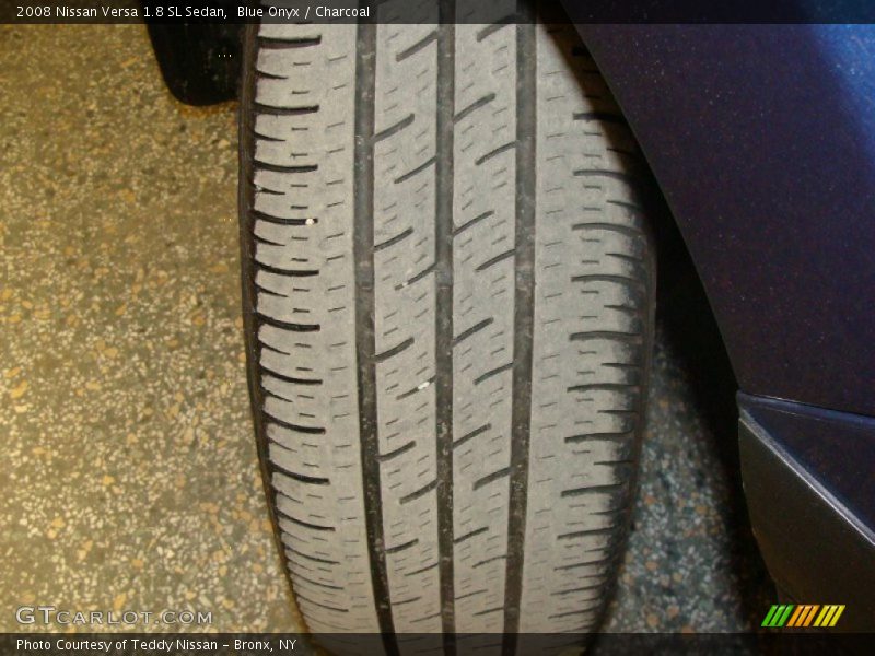 Blue Onyx / Charcoal 2008 Nissan Versa 1.8 SL Sedan