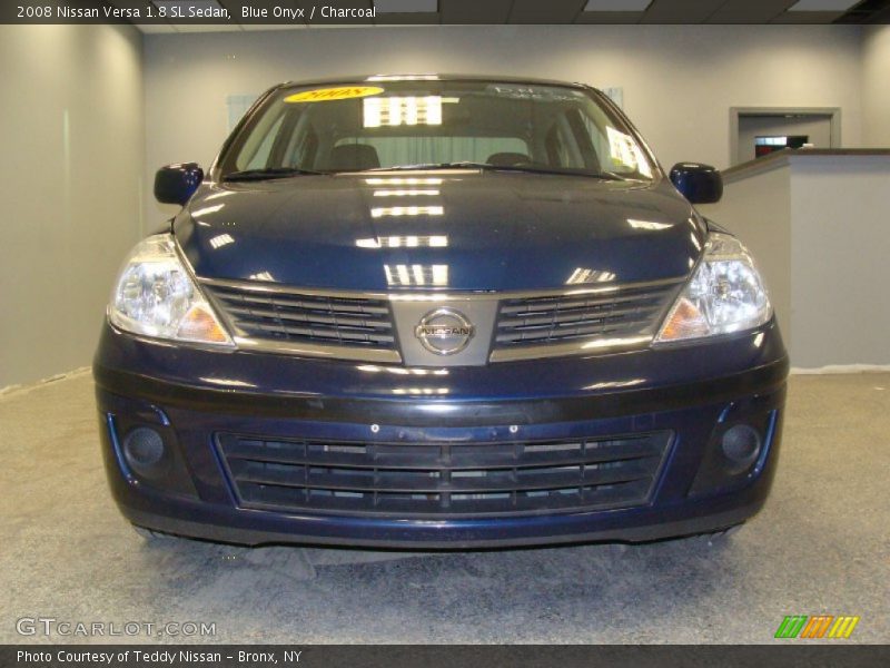 Blue Onyx / Charcoal 2008 Nissan Versa 1.8 SL Sedan