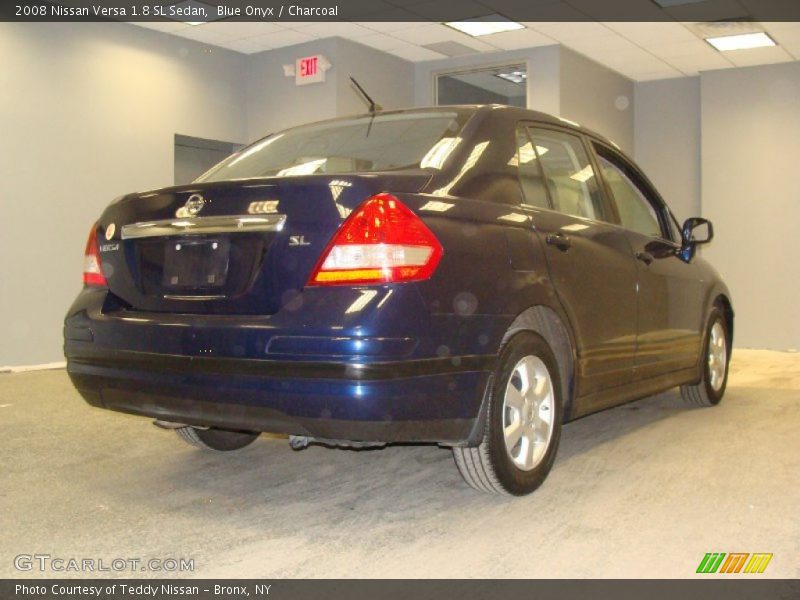 Blue Onyx / Charcoal 2008 Nissan Versa 1.8 SL Sedan