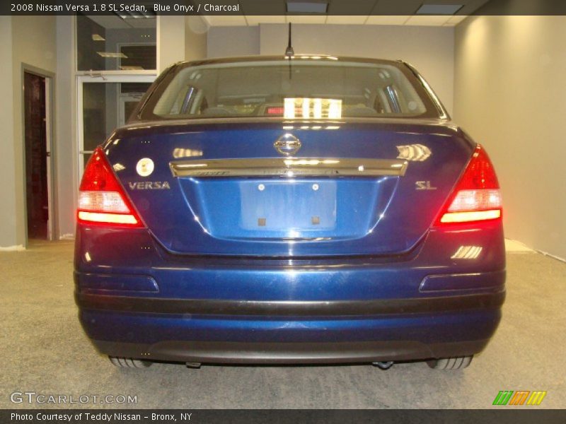 Blue Onyx / Charcoal 2008 Nissan Versa 1.8 SL Sedan