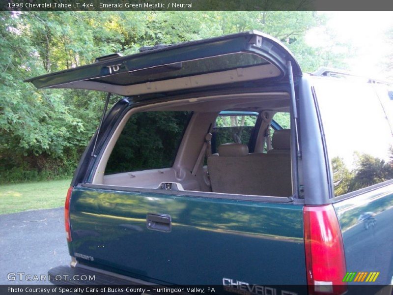 Emerald Green Metallic / Neutral 1998 Chevrolet Tahoe LT 4x4