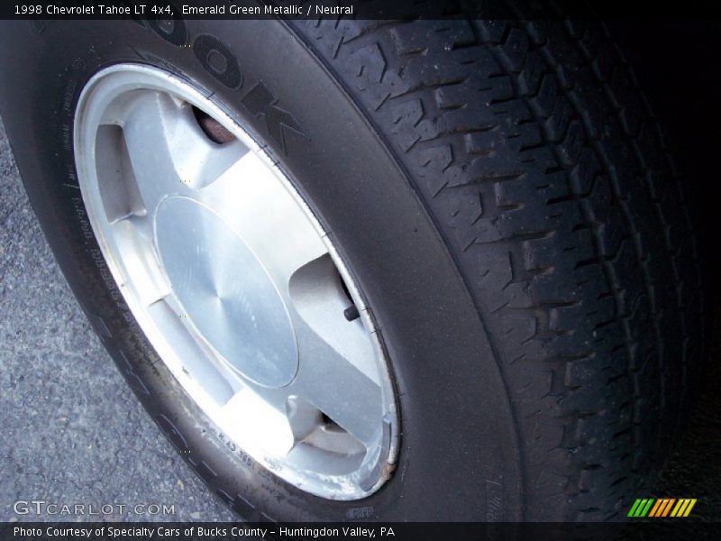 Emerald Green Metallic / Neutral 1998 Chevrolet Tahoe LT 4x4