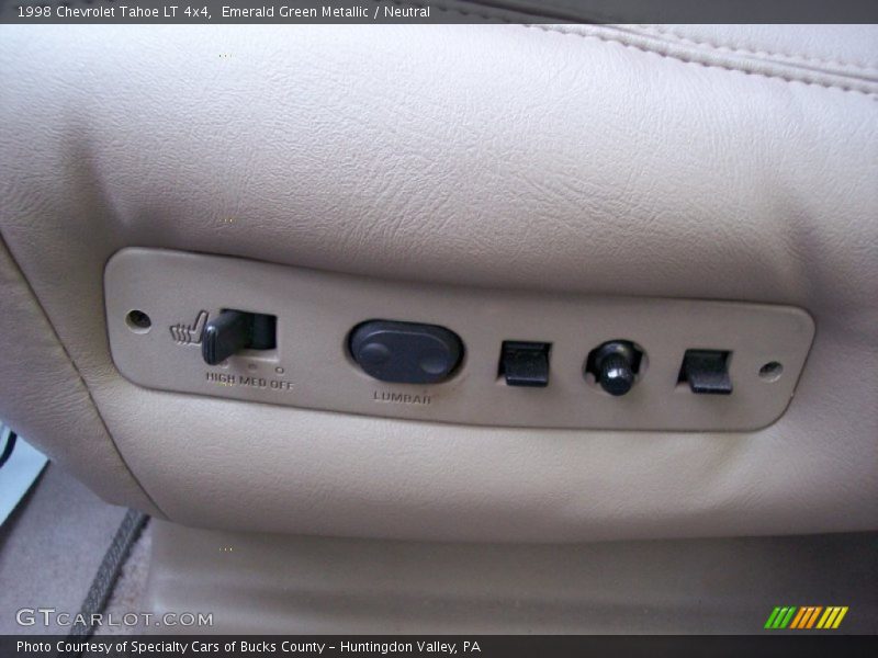 Emerald Green Metallic / Neutral 1998 Chevrolet Tahoe LT 4x4