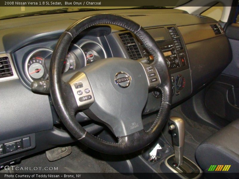 Blue Onyx / Charcoal 2008 Nissan Versa 1.8 SL Sedan