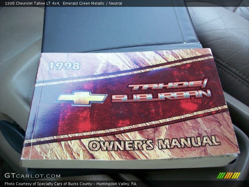 Books/Manuals of 1998 Tahoe LT 4x4