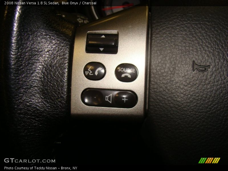 Blue Onyx / Charcoal 2008 Nissan Versa 1.8 SL Sedan