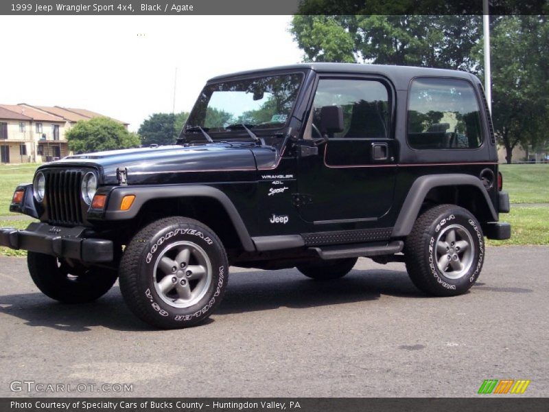 Black / Agate 1999 Jeep Wrangler Sport 4x4