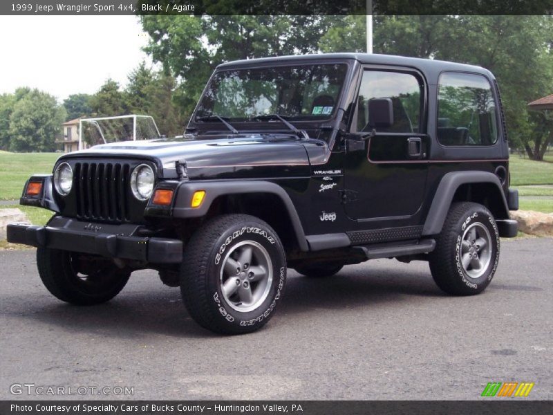 Black / Agate 1999 Jeep Wrangler Sport 4x4