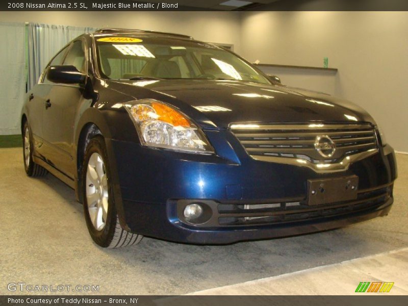 Majestic Blue Metallic / Blond 2008 Nissan Altima 2.5 SL
