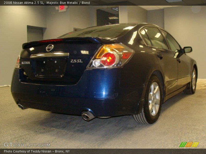 Majestic Blue Metallic / Blond 2008 Nissan Altima 2.5 SL