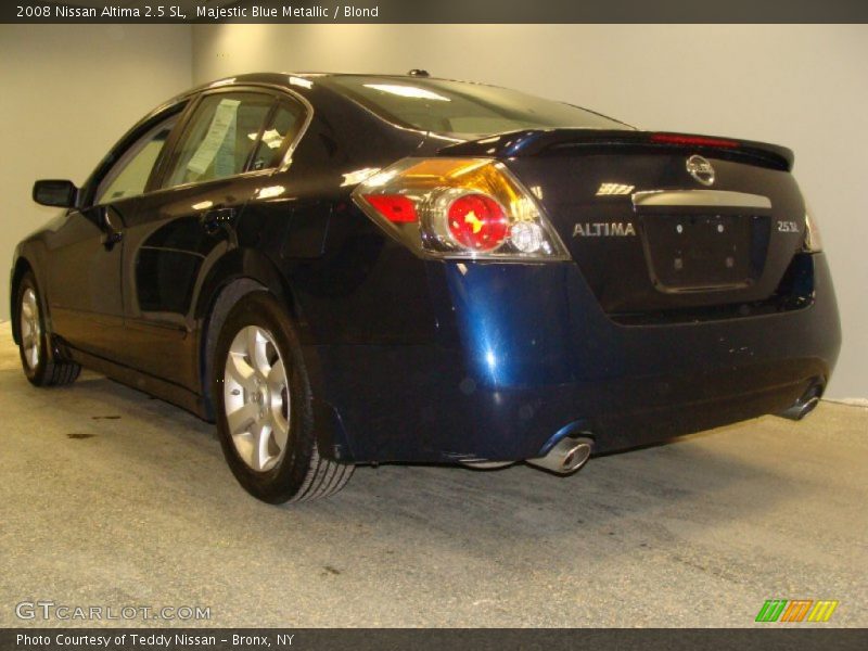 Majestic Blue Metallic / Blond 2008 Nissan Altima 2.5 SL