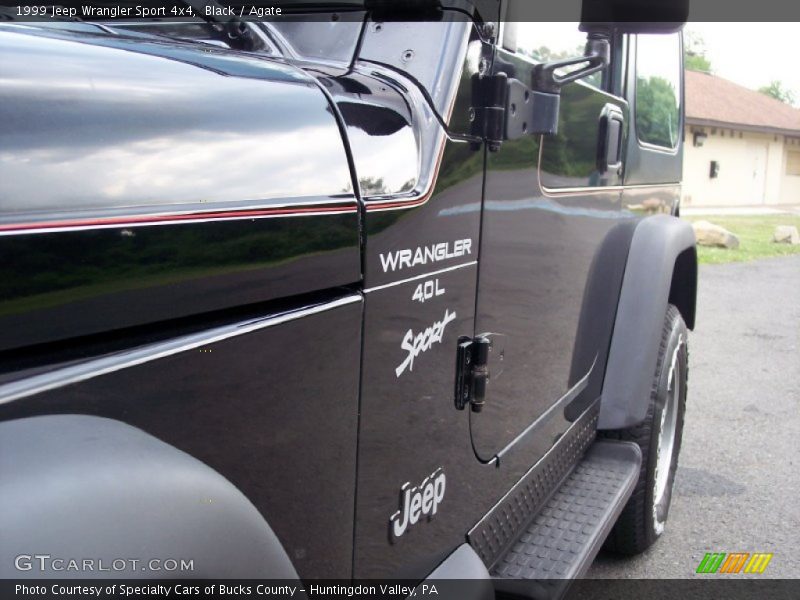 Black / Agate 1999 Jeep Wrangler Sport 4x4