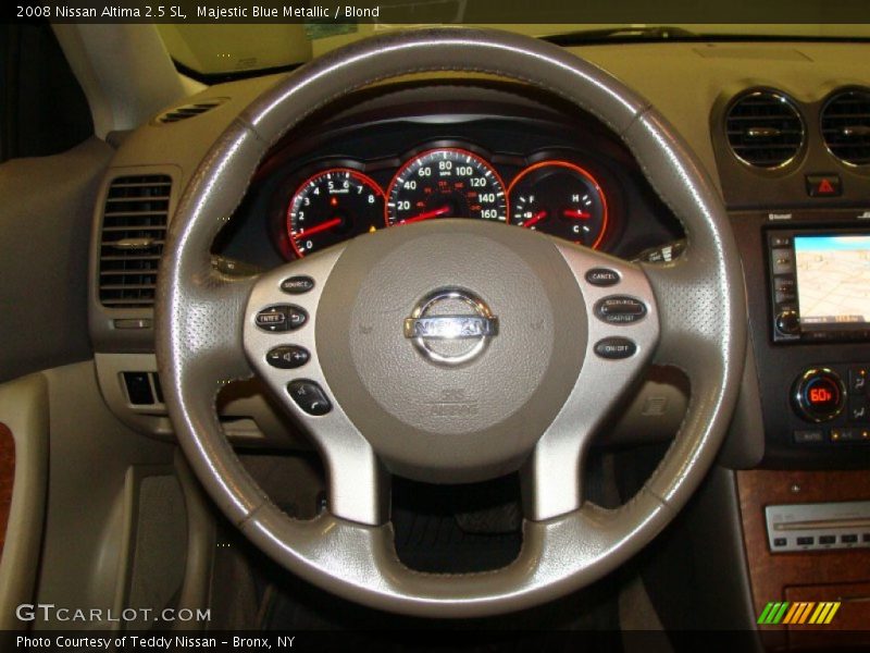 Majestic Blue Metallic / Blond 2008 Nissan Altima 2.5 SL