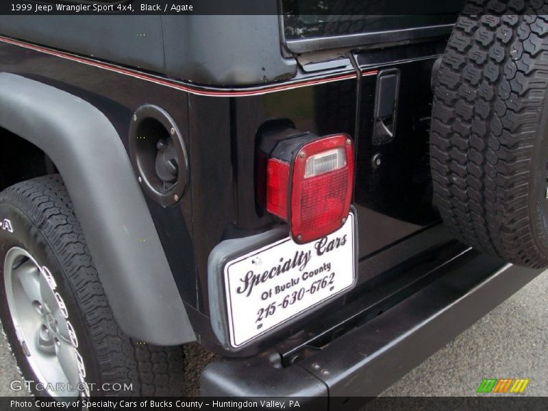 Black / Agate 1999 Jeep Wrangler Sport 4x4