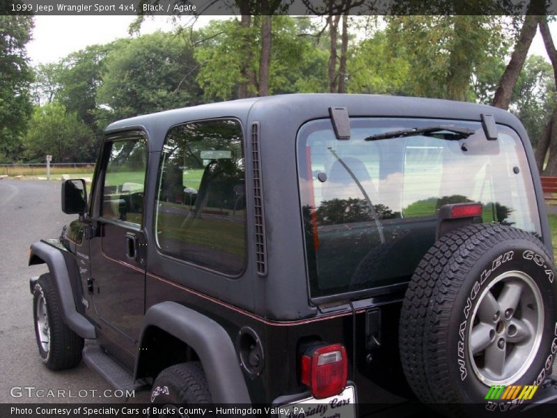 Black / Agate 1999 Jeep Wrangler Sport 4x4