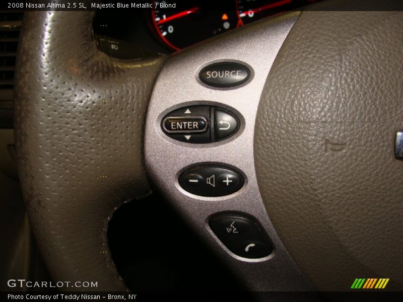 Majestic Blue Metallic / Blond 2008 Nissan Altima 2.5 SL