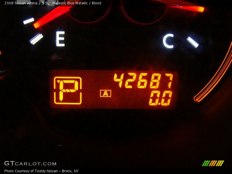 Majestic Blue Metallic / Blond 2008 Nissan Altima 2.5 SL