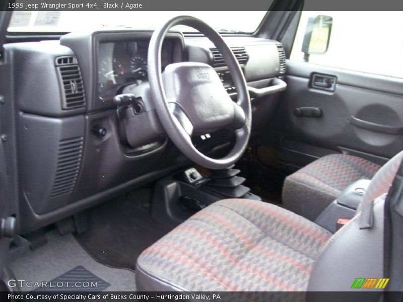 Black / Agate 1999 Jeep Wrangler Sport 4x4