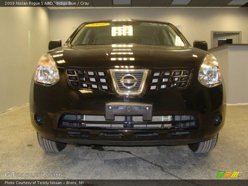 Indigo Blue / Gray 2009 Nissan Rogue S AWD