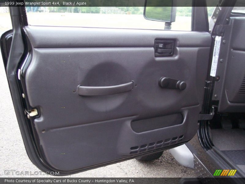 Black / Agate 1999 Jeep Wrangler Sport 4x4