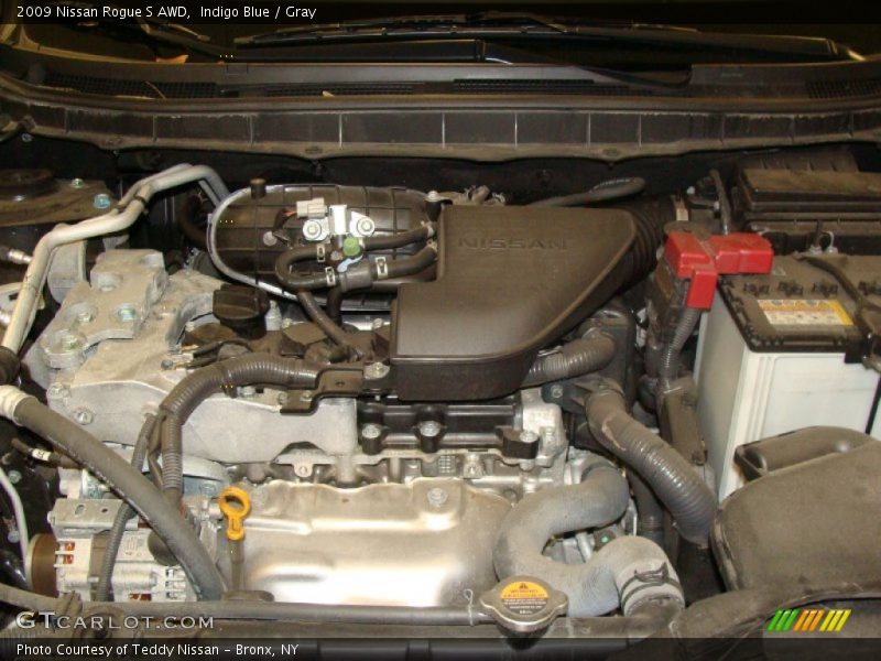 Indigo Blue / Gray 2009 Nissan Rogue S AWD