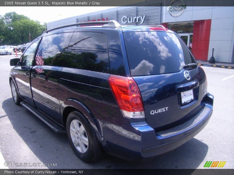 Majestic Blue Metallic / Gray 2005 Nissan Quest 3.5 SL