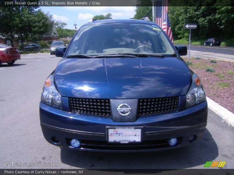 Majestic Blue Metallic / Gray 2005 Nissan Quest 3.5 SL