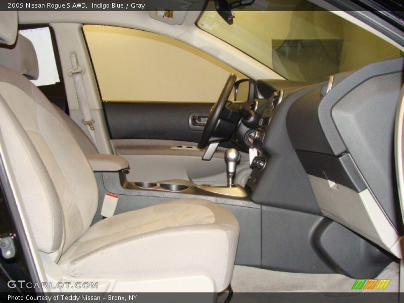 Indigo Blue / Gray 2009 Nissan Rogue S AWD
