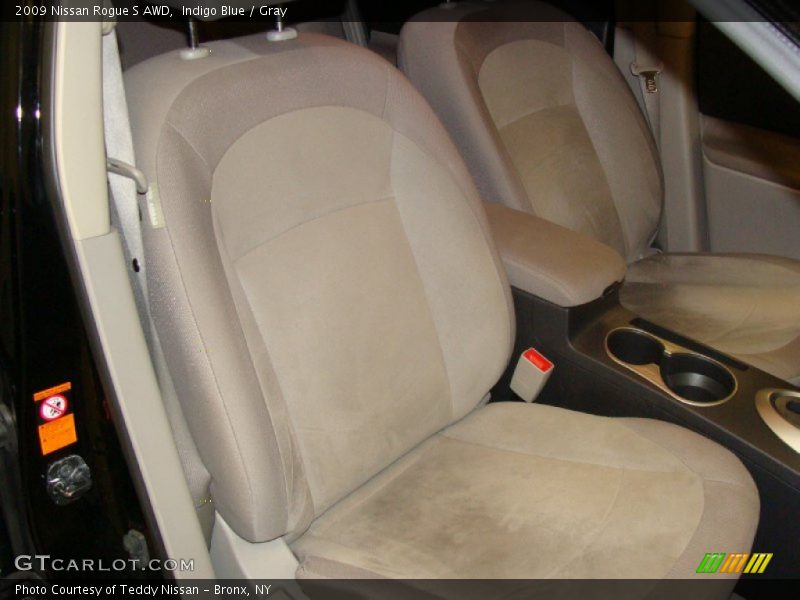 Indigo Blue / Gray 2009 Nissan Rogue S AWD