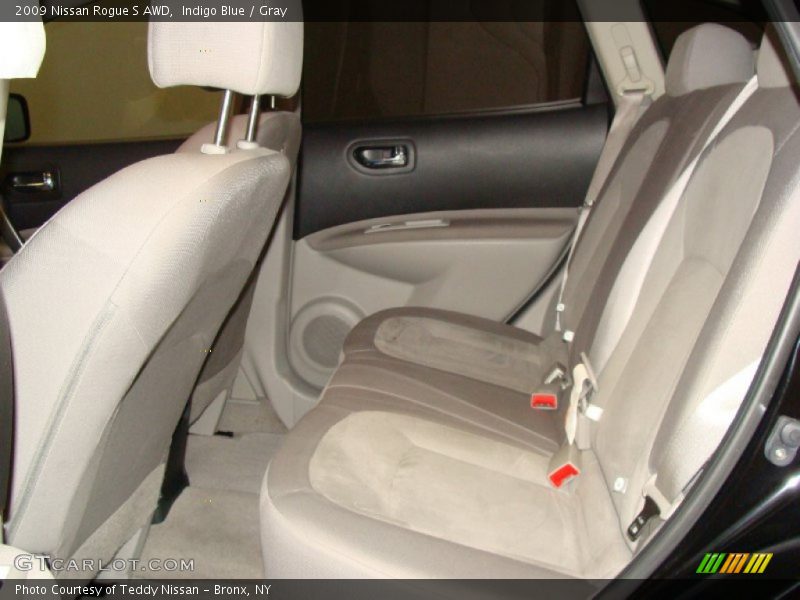 Indigo Blue / Gray 2009 Nissan Rogue S AWD