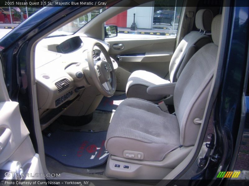 Majestic Blue Metallic / Gray 2005 Nissan Quest 3.5 SL