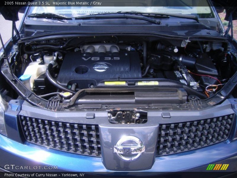 Majestic Blue Metallic / Gray 2005 Nissan Quest 3.5 SL