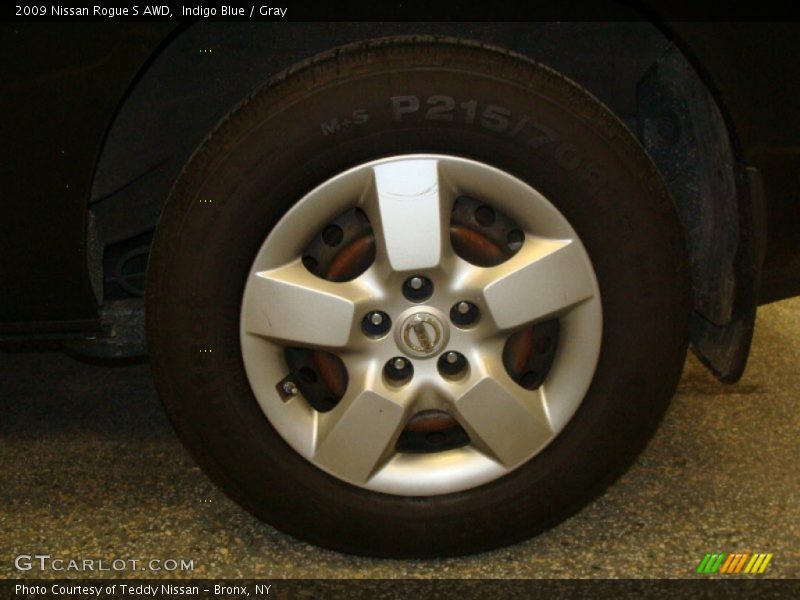 Indigo Blue / Gray 2009 Nissan Rogue S AWD