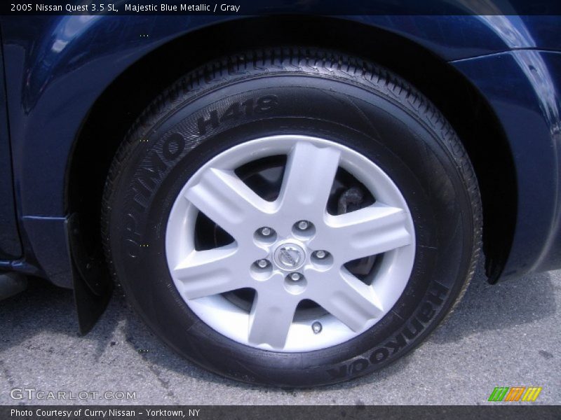 Majestic Blue Metallic / Gray 2005 Nissan Quest 3.5 SL