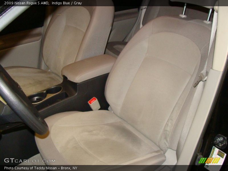 Indigo Blue / Gray 2009 Nissan Rogue S AWD