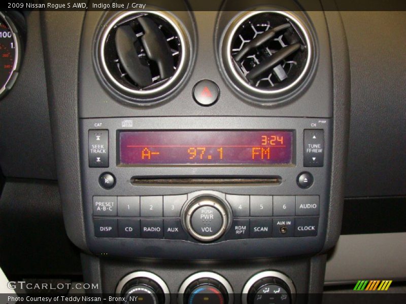 Indigo Blue / Gray 2009 Nissan Rogue S AWD