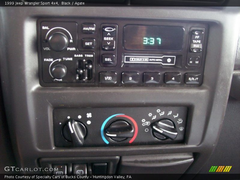 Black / Agate 1999 Jeep Wrangler Sport 4x4