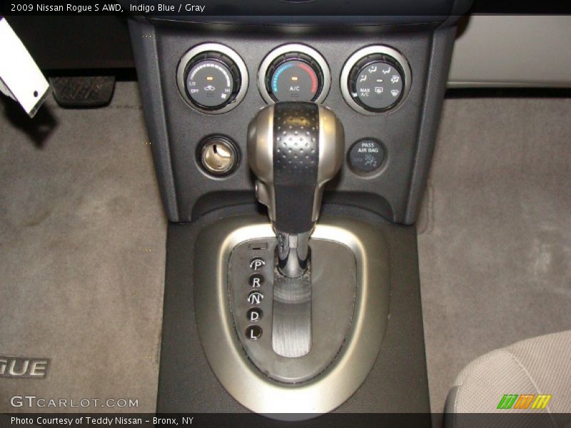 Indigo Blue / Gray 2009 Nissan Rogue S AWD