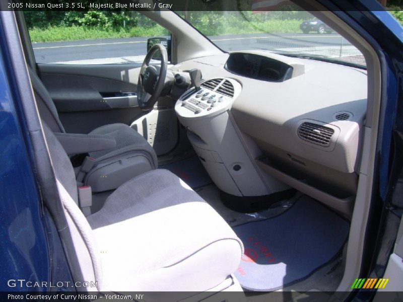 Majestic Blue Metallic / Gray 2005 Nissan Quest 3.5 SL