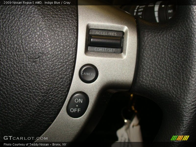 Indigo Blue / Gray 2009 Nissan Rogue S AWD
