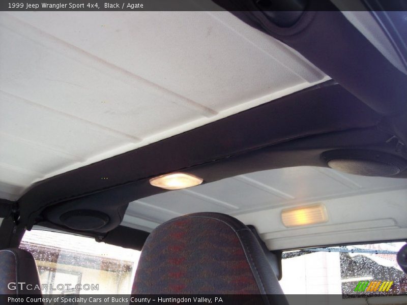 Black / Agate 1999 Jeep Wrangler Sport 4x4