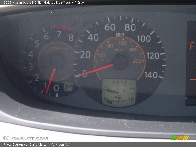 Majestic Blue Metallic / Gray 2005 Nissan Quest 3.5 SL