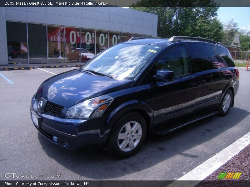 Majestic Blue Metallic / Gray 2005 Nissan Quest 3.5 SL