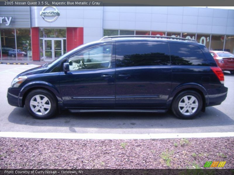 Majestic Blue Metallic / Gray 2005 Nissan Quest 3.5 SL