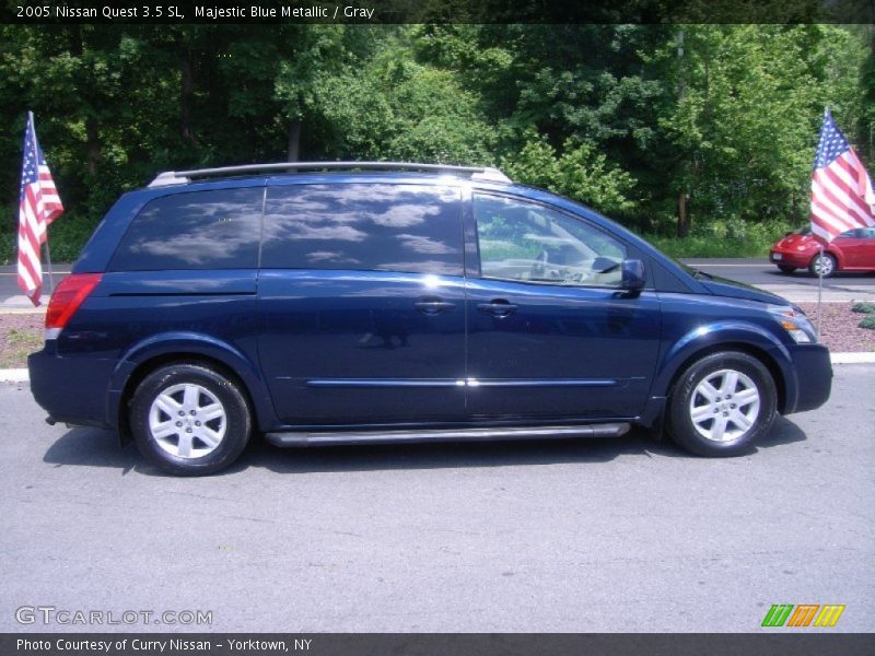 Majestic Blue Metallic / Gray 2005 Nissan Quest 3.5 SL