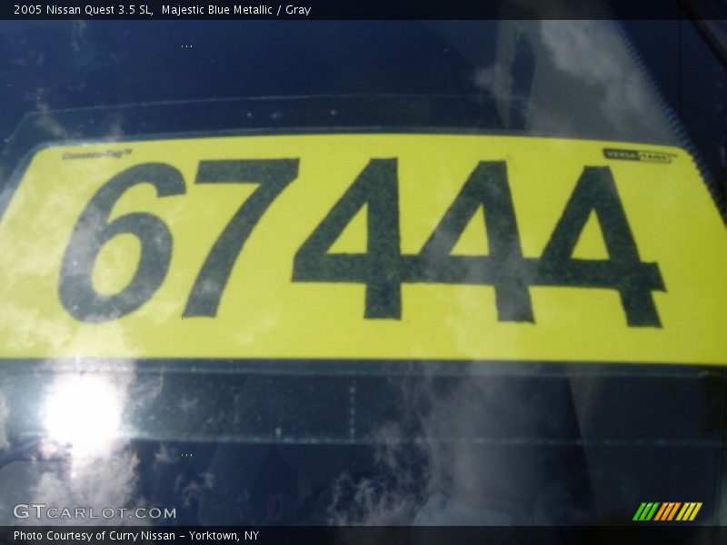 Majestic Blue Metallic / Gray 2005 Nissan Quest 3.5 SL