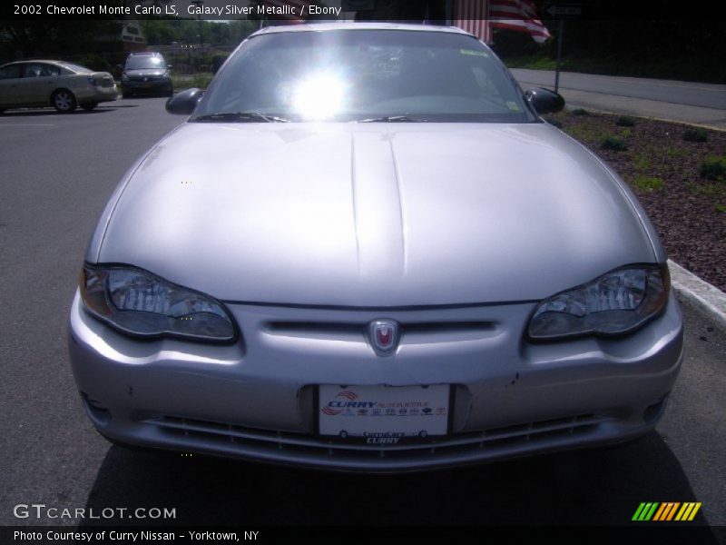 Galaxy Silver Metallic / Ebony 2002 Chevrolet Monte Carlo LS