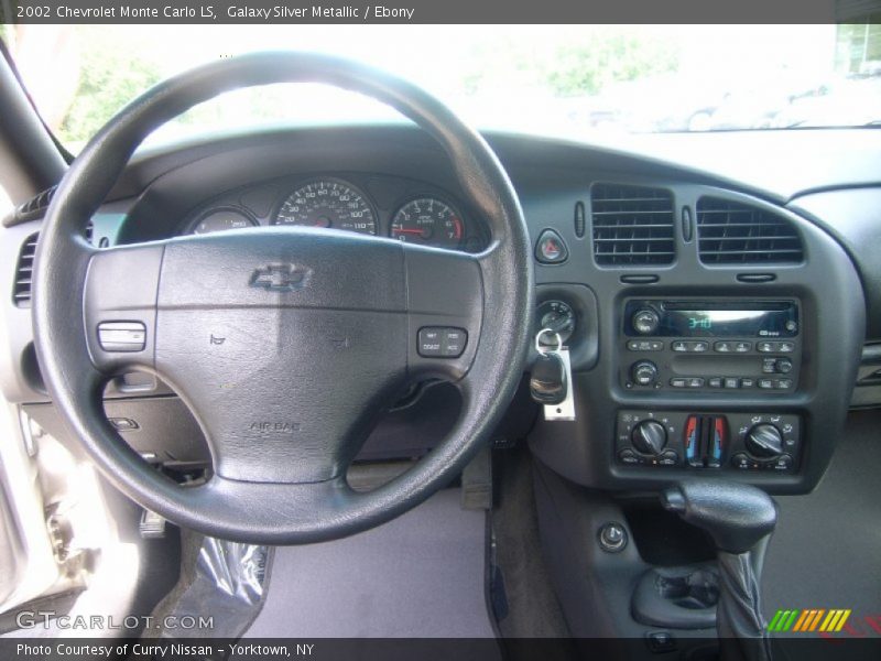 Galaxy Silver Metallic / Ebony 2002 Chevrolet Monte Carlo LS